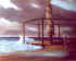 Rotonda dei Bagni Pancaldi Acquaviva  nel 1950, olio su tavola. Fare clic per ingrandire l'immagine.